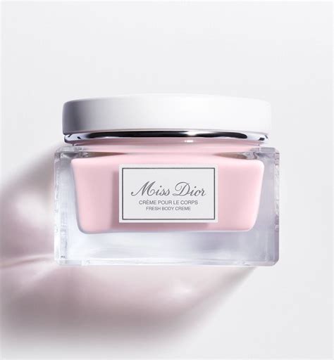 body cream dior|miss dior fresh body cream.